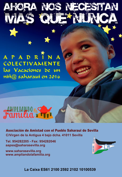 cartel apadrinamiento