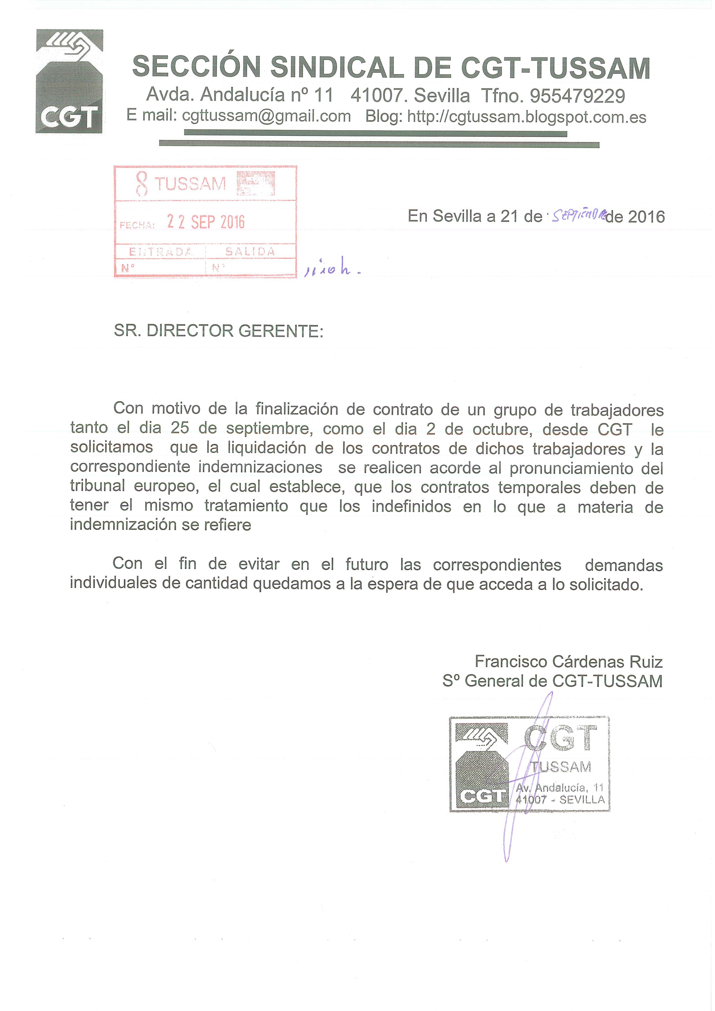 escrito para indennizacion de temporales 1
